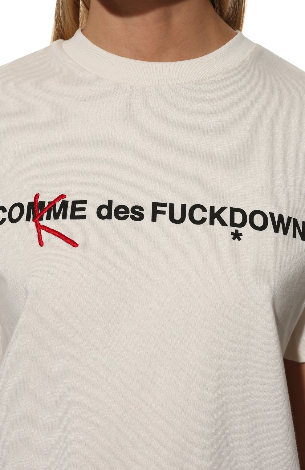 Хлопковая футболка COMME DES FUCKDOWN, арт. CDFD2069, фото 5