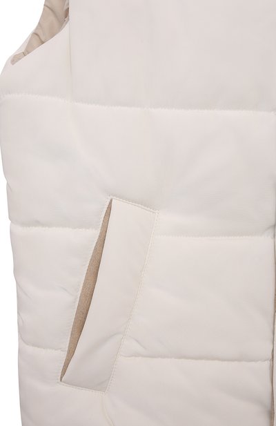 Жилет ELEVENTY кремового цвета по цене 34650 руб., арт. EV2P82/N0018/12-16, фото 3 Жилет ELEVENTY, арт. EV2P82/N0018/12-16, фото 3