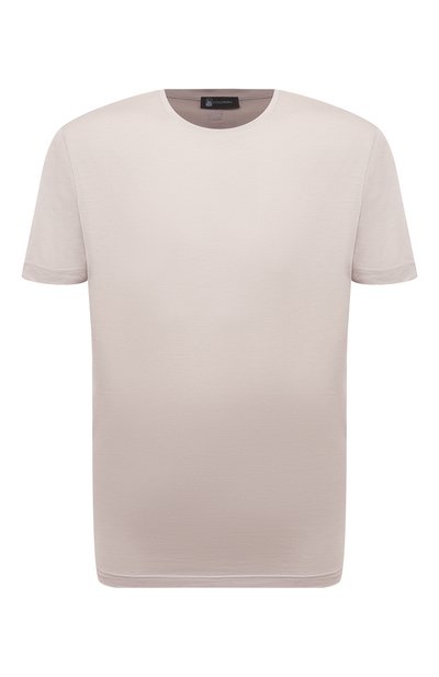 Мужская футболка из шелка и хлопка COLOMBO, арт. TS00380/A00897