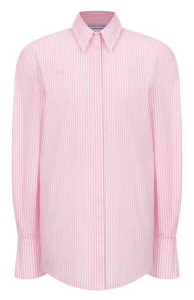 Женская хлопковая рубашка ROWEN ROSE, арт. T0P_RR308_M