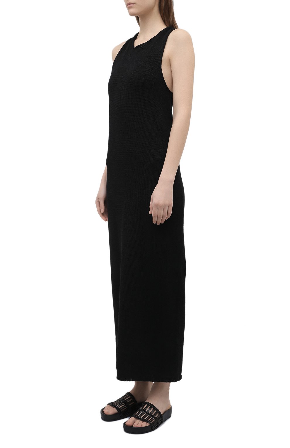 Платье из хлопка и вискозы JIL SANDER, арт. JSWS751305-WSY25018, фото 3