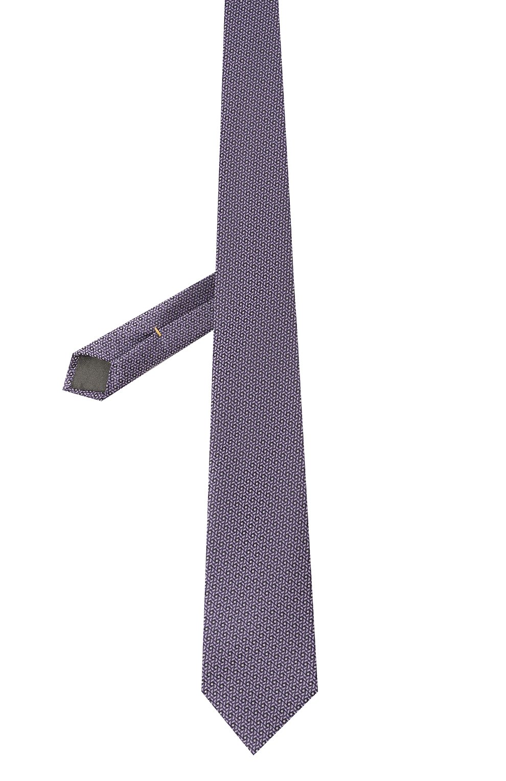 Шелковый галстук CANALI фиолетового цвета по цене 17600 руб., арт. 18/HJ03645, фото 3 Шелковый галстук CANALI, арт. 18/HJ03645, фото 3