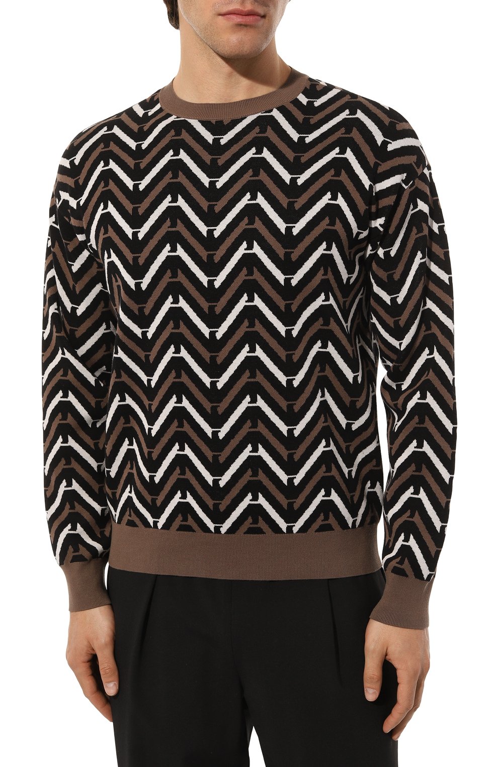 Хлопковый джемпер EMPORIO ARMANI, арт. 3R1MXF/1MERZ, фото 3