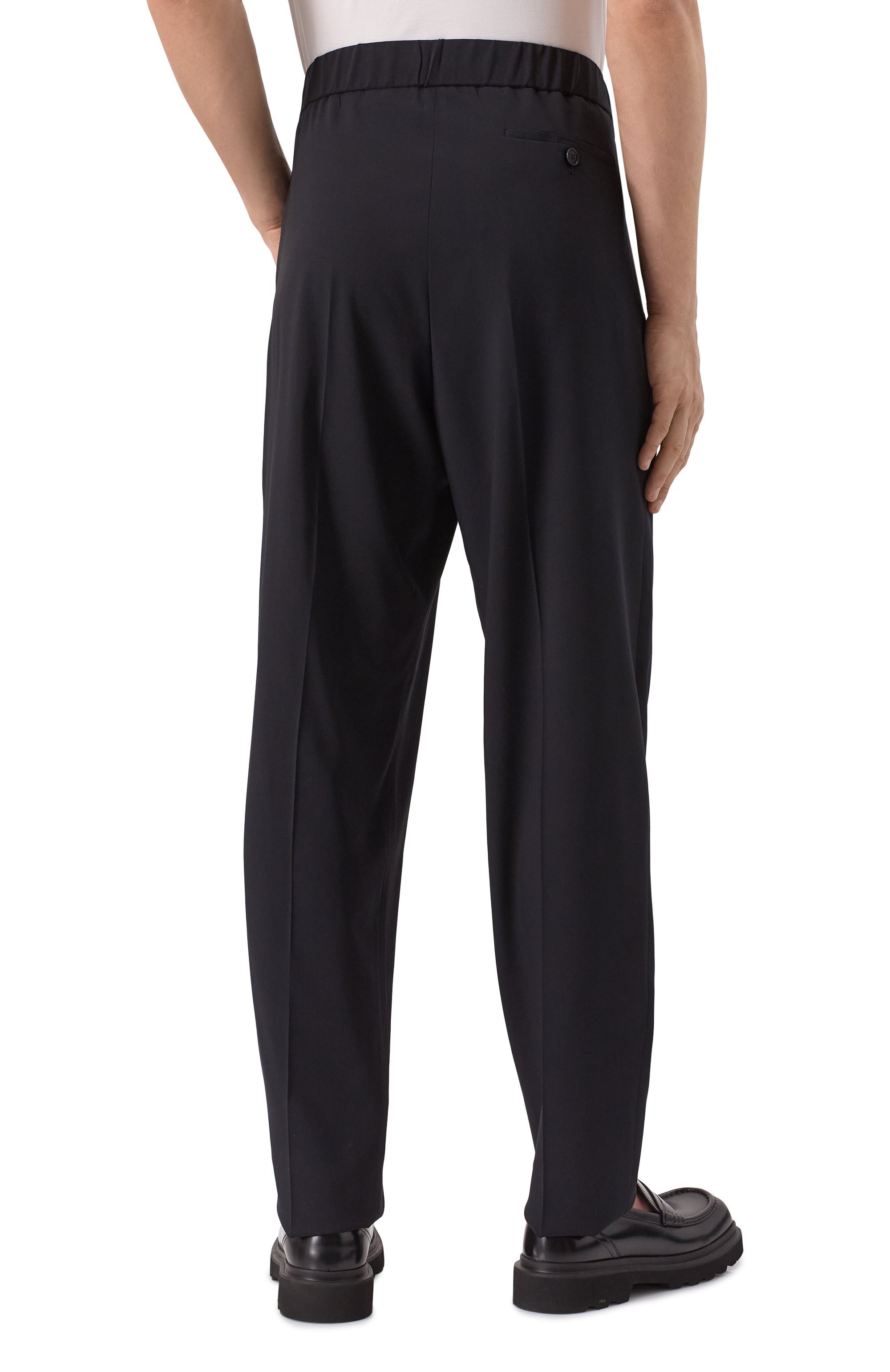 Шерстяные брюки GIORGIO ARMANI, арт. GM000933/TE10043, фото 4