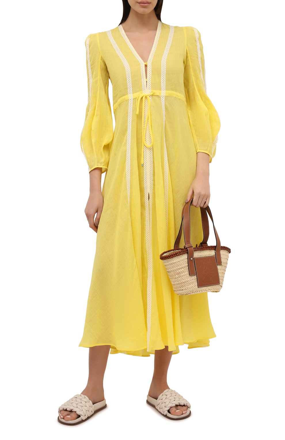 Льняное платье A MERE CO, арт. AMC-RSS22-003YW, фото 2