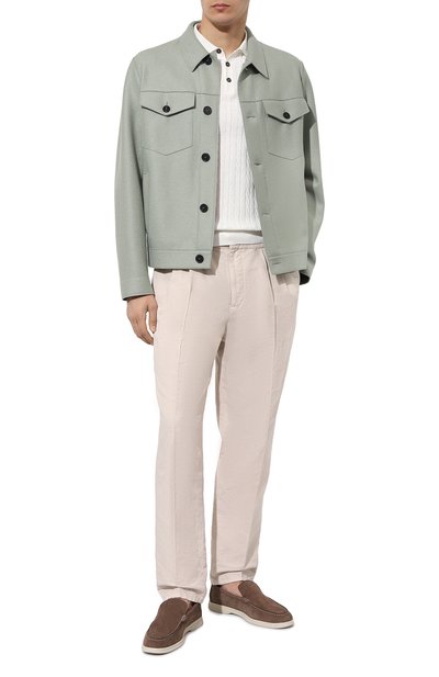 Хлопковое поло ANDREA CAMPAGNA, арт. P24-M7109, фото 2