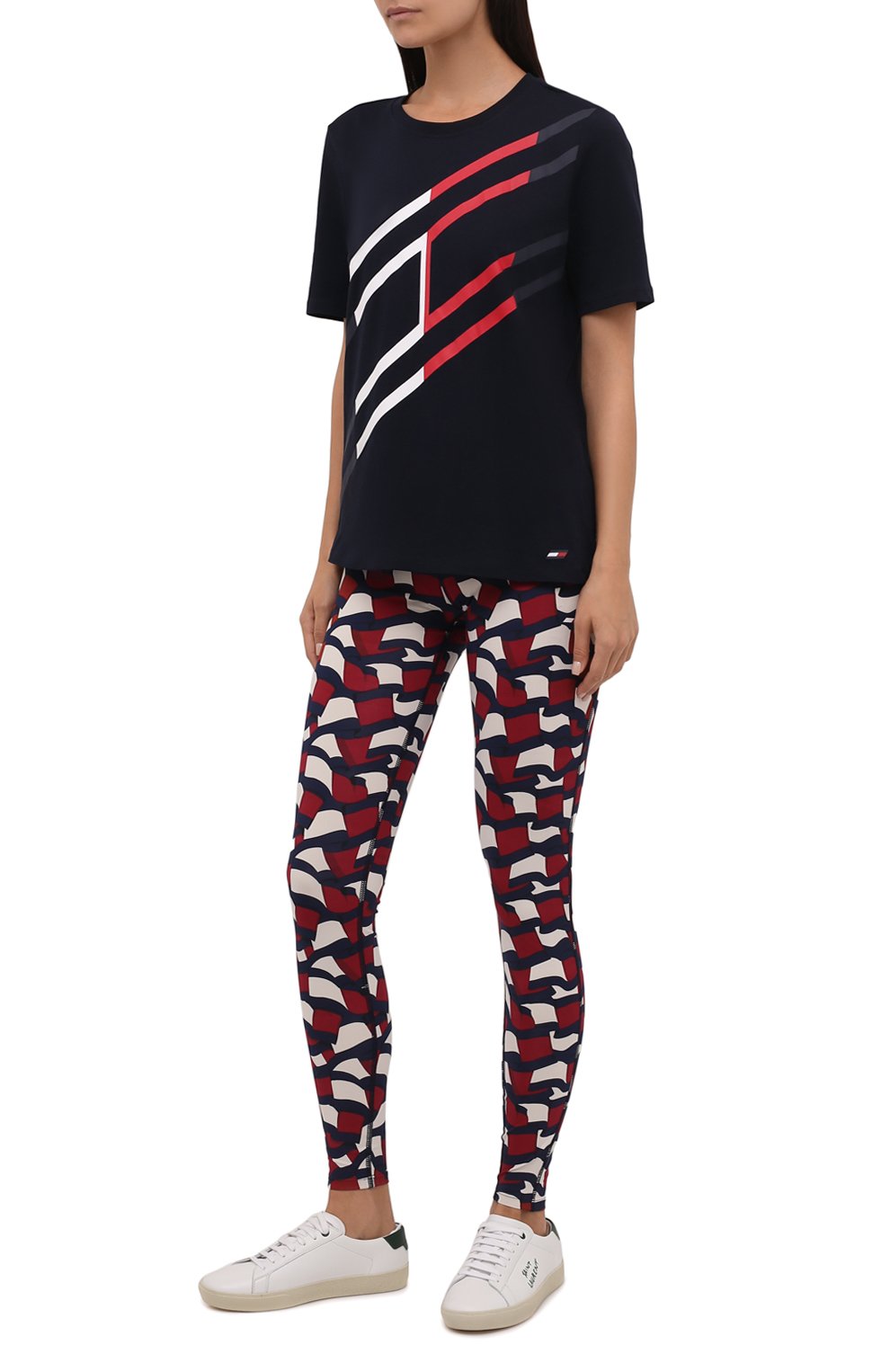 Хлопковая футболка TOMMY HILFIGER, арт. S10S101051, фото 2