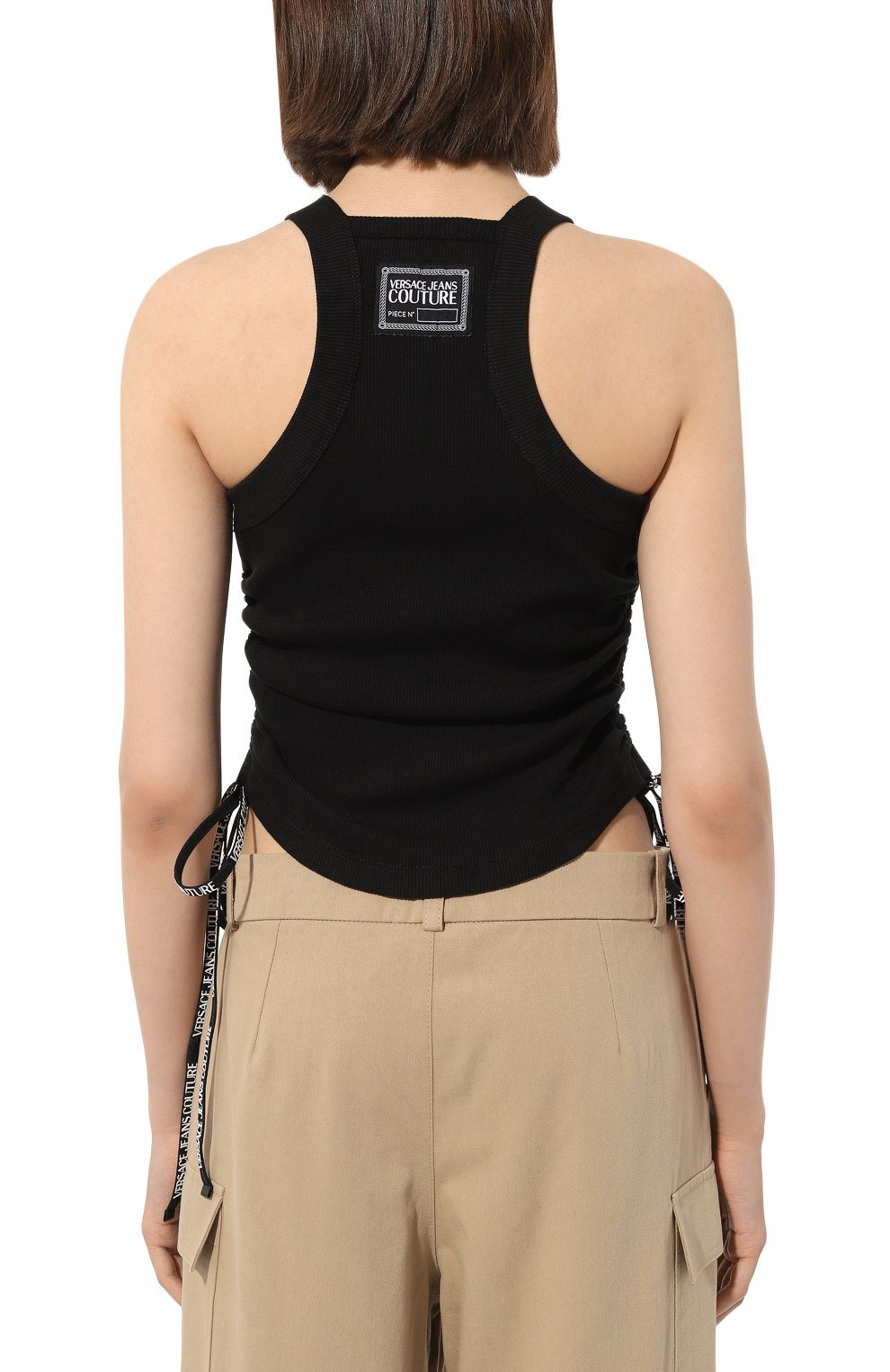 Хлопковая майка VERSACE JEANS COUTURE, арт. 74HAM605/J0004, фото 4