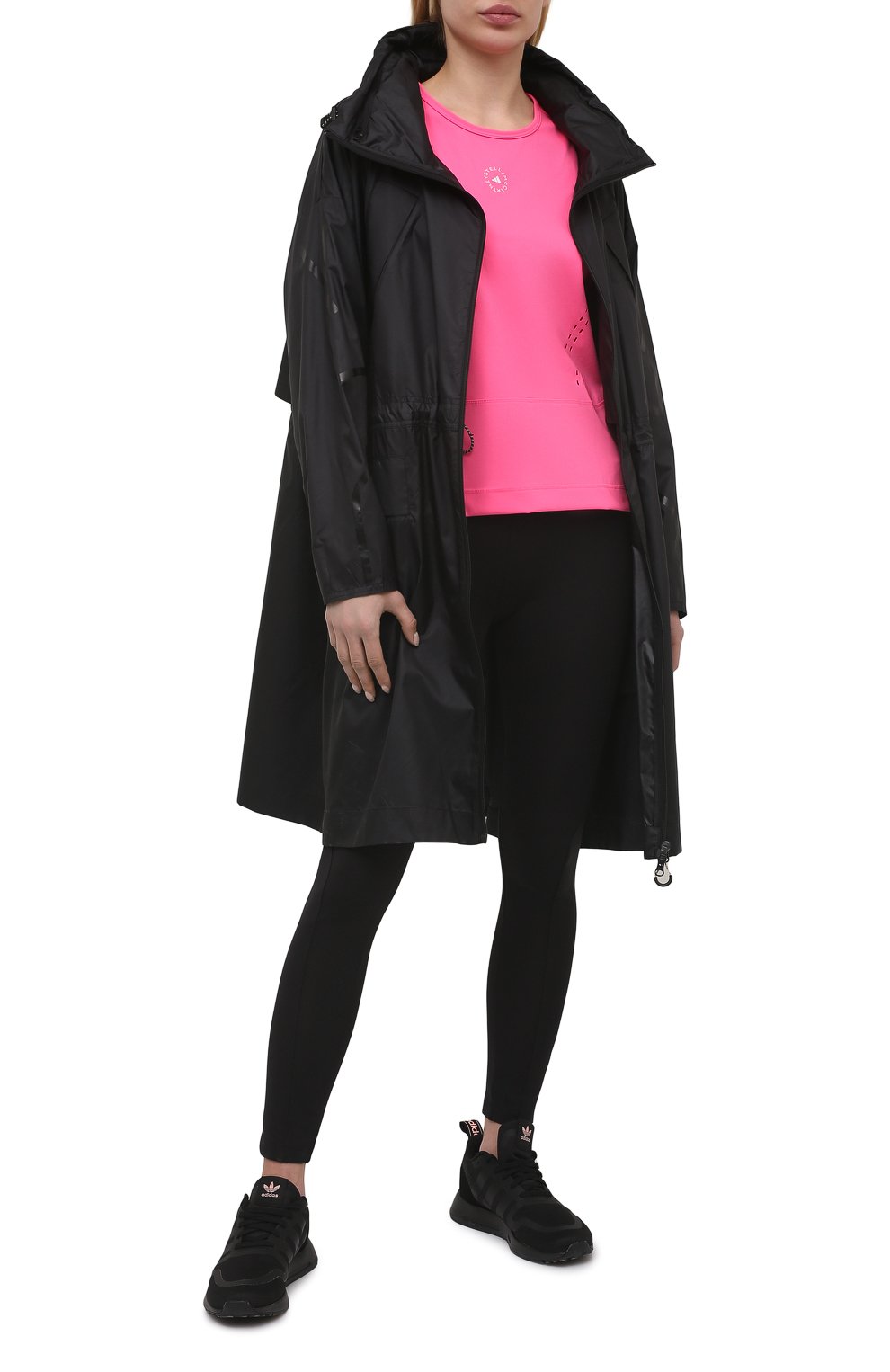 Футболка ADIDAS BY STELLA MCCARTNEY розового цвета по цене 6995 руб., арт. GL5271, фото 2 Футболка ADIDAS BY STELLA MCCARTNEY, арт. GL5271, фото 2