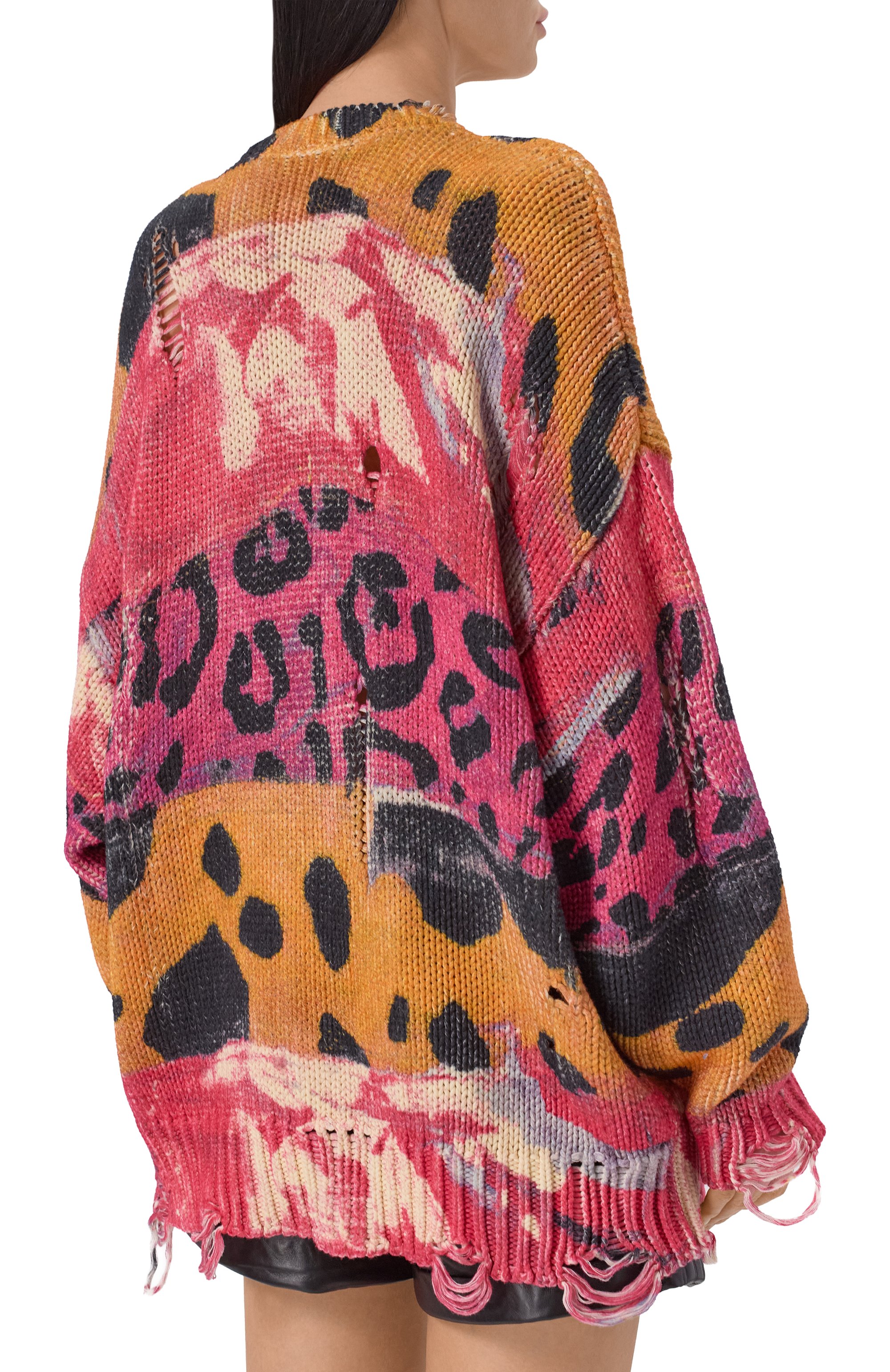 Хлопковый свитер R13, арт. R13WY197-Y271B, фото 4