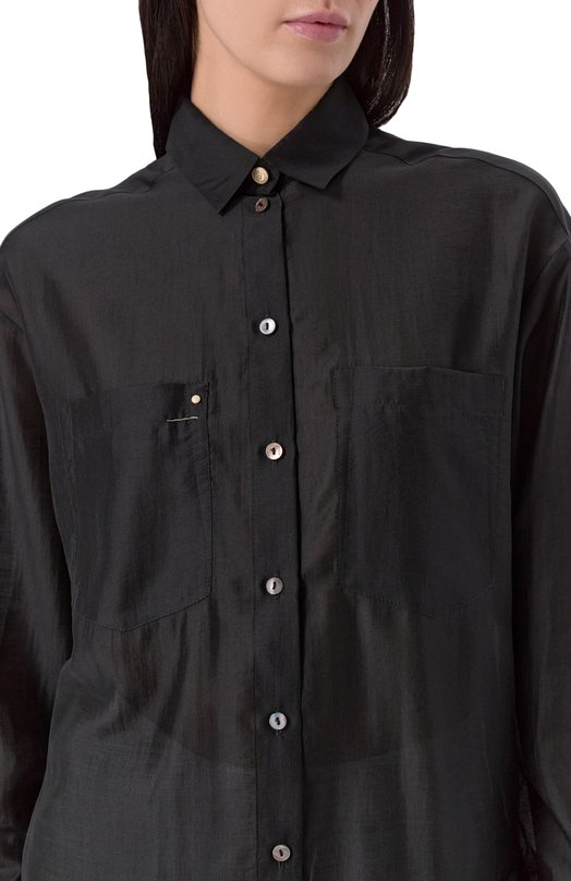 Рубашка Freeage WS25.BL012.6001.900 Чёрный  WS25.BL012.6001.900 Фото 5