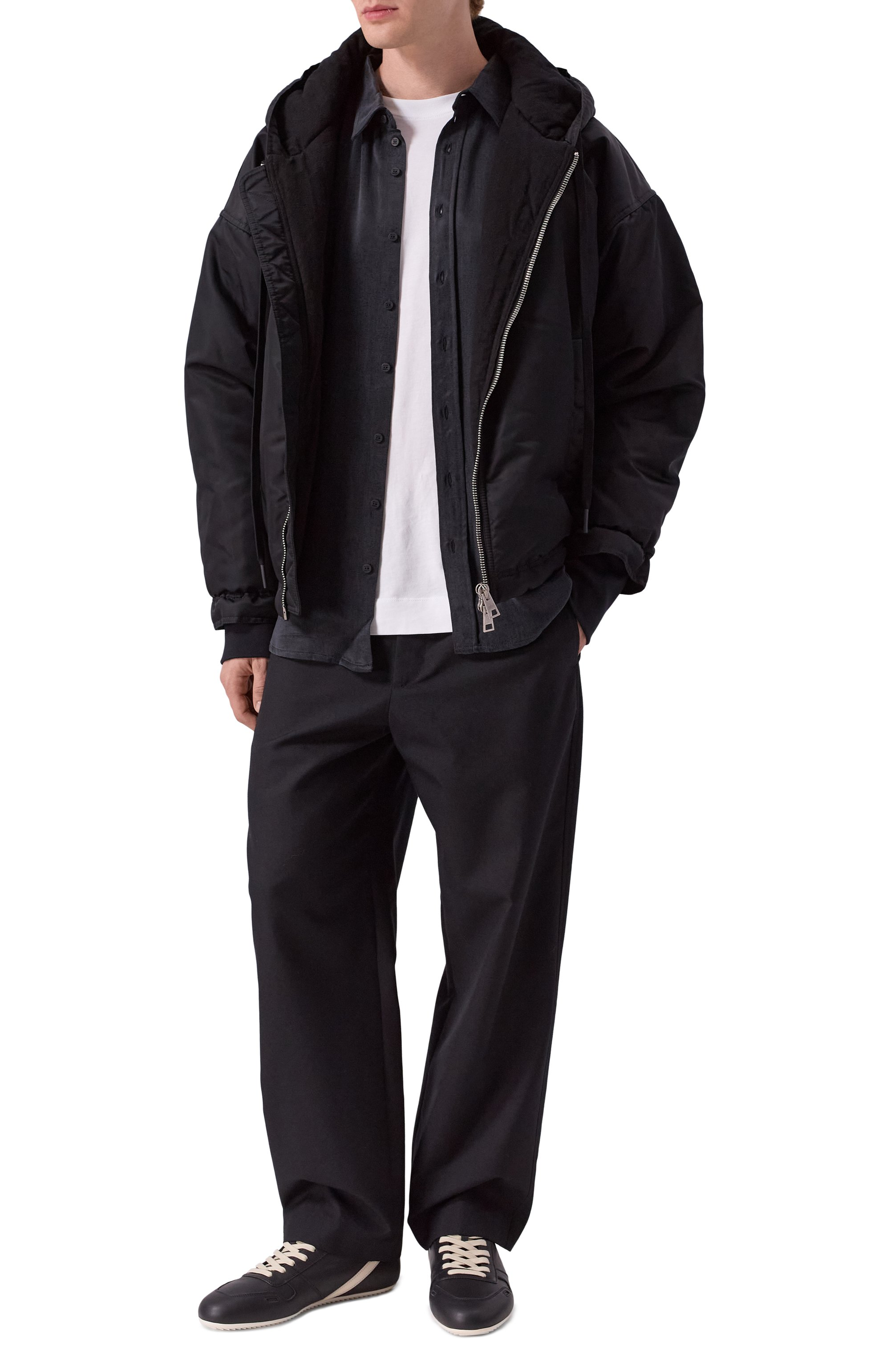 Кожаные кроссовки concordians RICK OWENS, арт. RU02E1889/LC0, фото 2