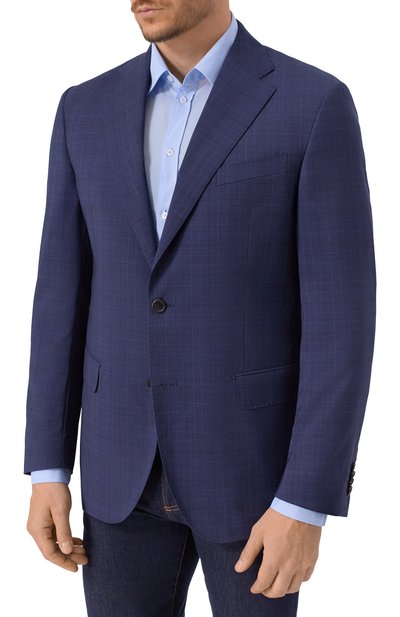 Шерстяной пиджак CORNELIANI, арт. 256008-2517085, фото 4