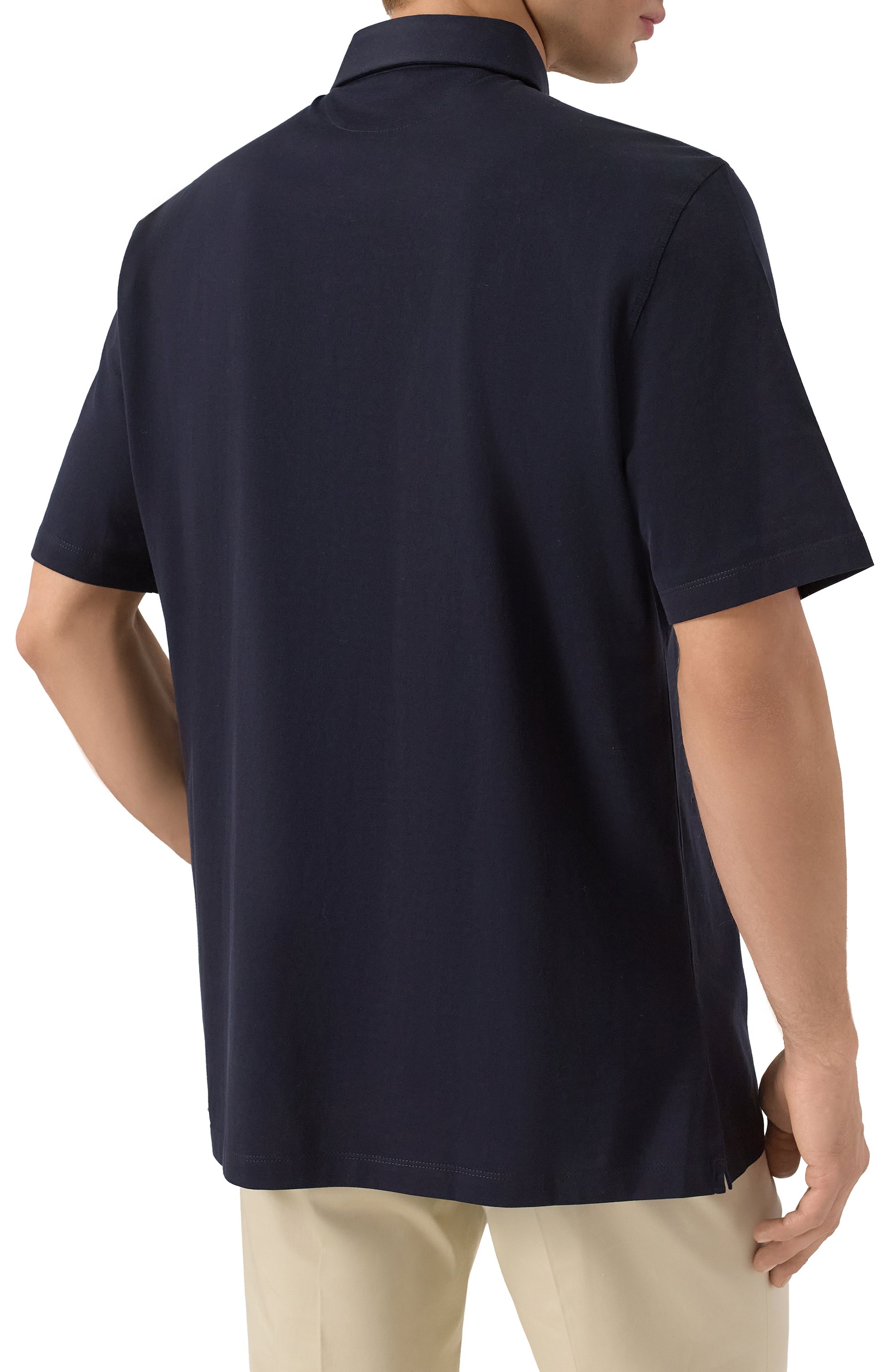 Хлопковое поло BRUNELLO CUCINELLI, арт. M0B133936, фото 4