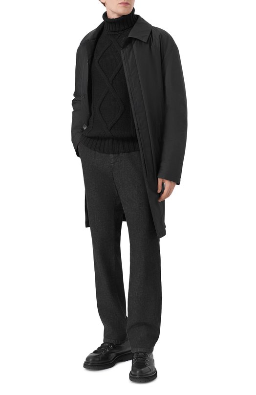 Кашемировый свитер Brunello Cucinelli MA2300903 Чёрный  MA2300903 Фото 2