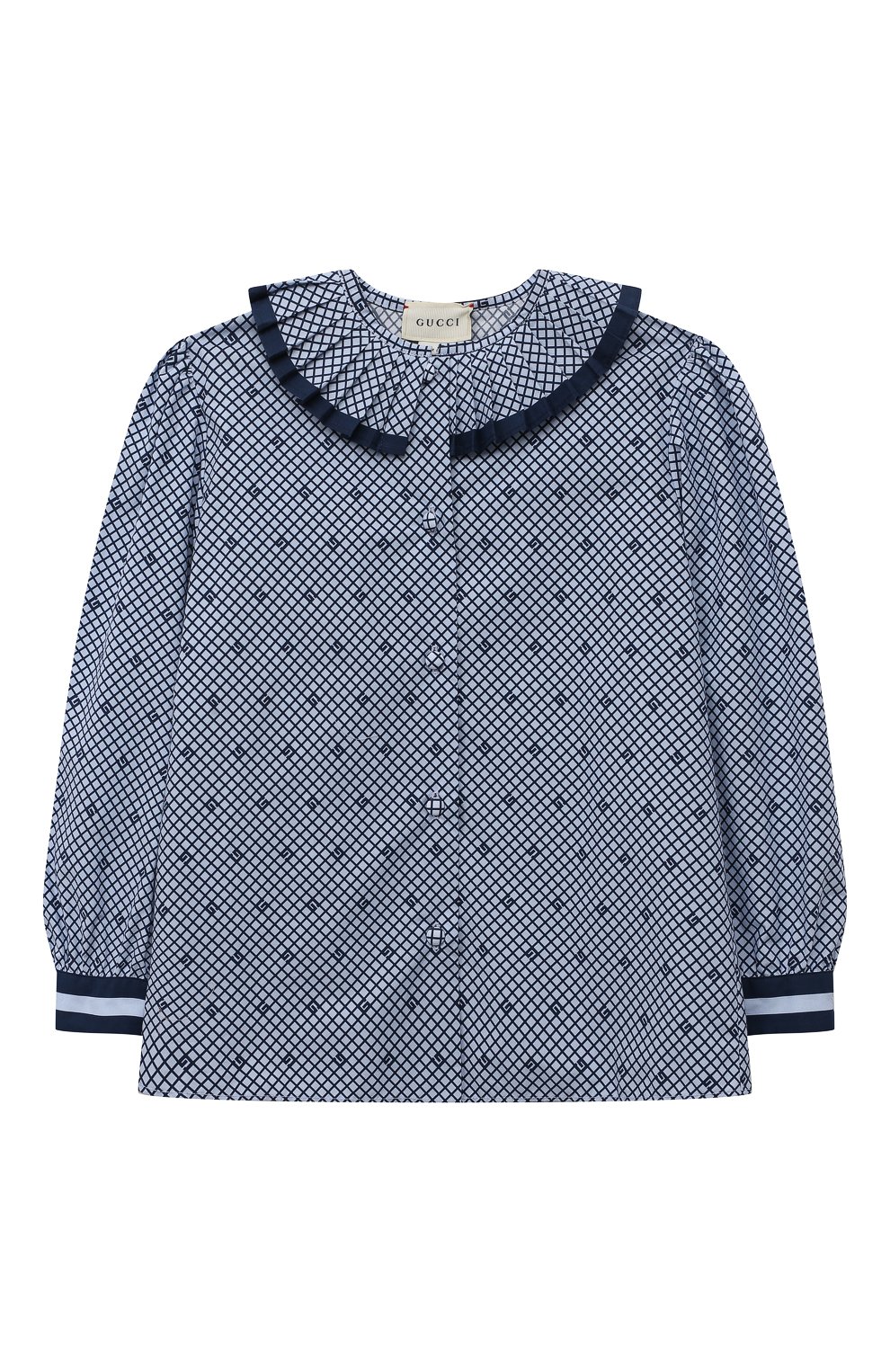 Хлопковая блузка GUCCI, арт. 623549 ZAE67, фото 1