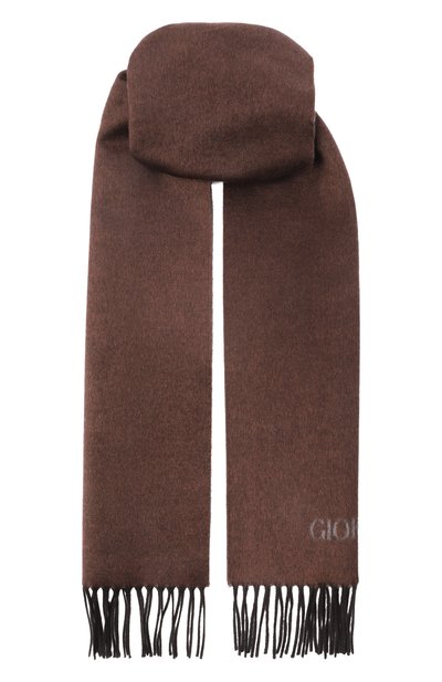 Мужской шарф из шелка и кашемира GIORGIO ARMANI, арт. GM001839/AF18585