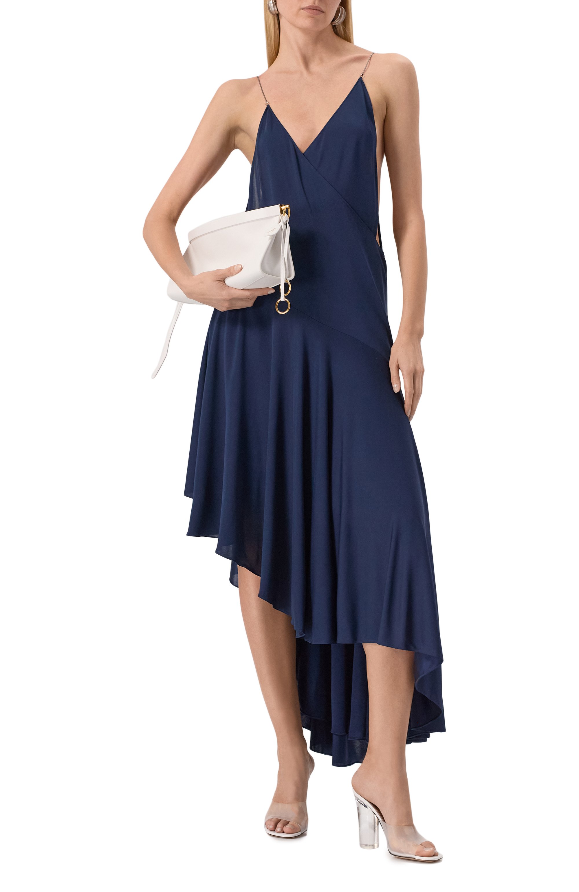 Платье из вискозы ALAIA, арт. AA9R2588J077A, фото 2