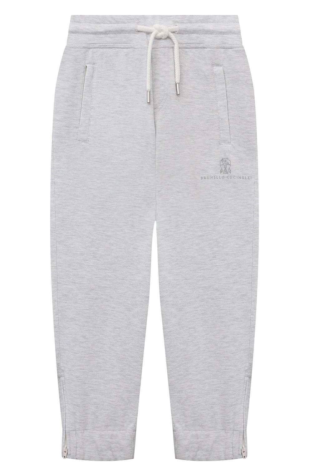 Хлопковые джоггеры BRUNELLO CUCINELLI, арт. BE854E345A, фото 1