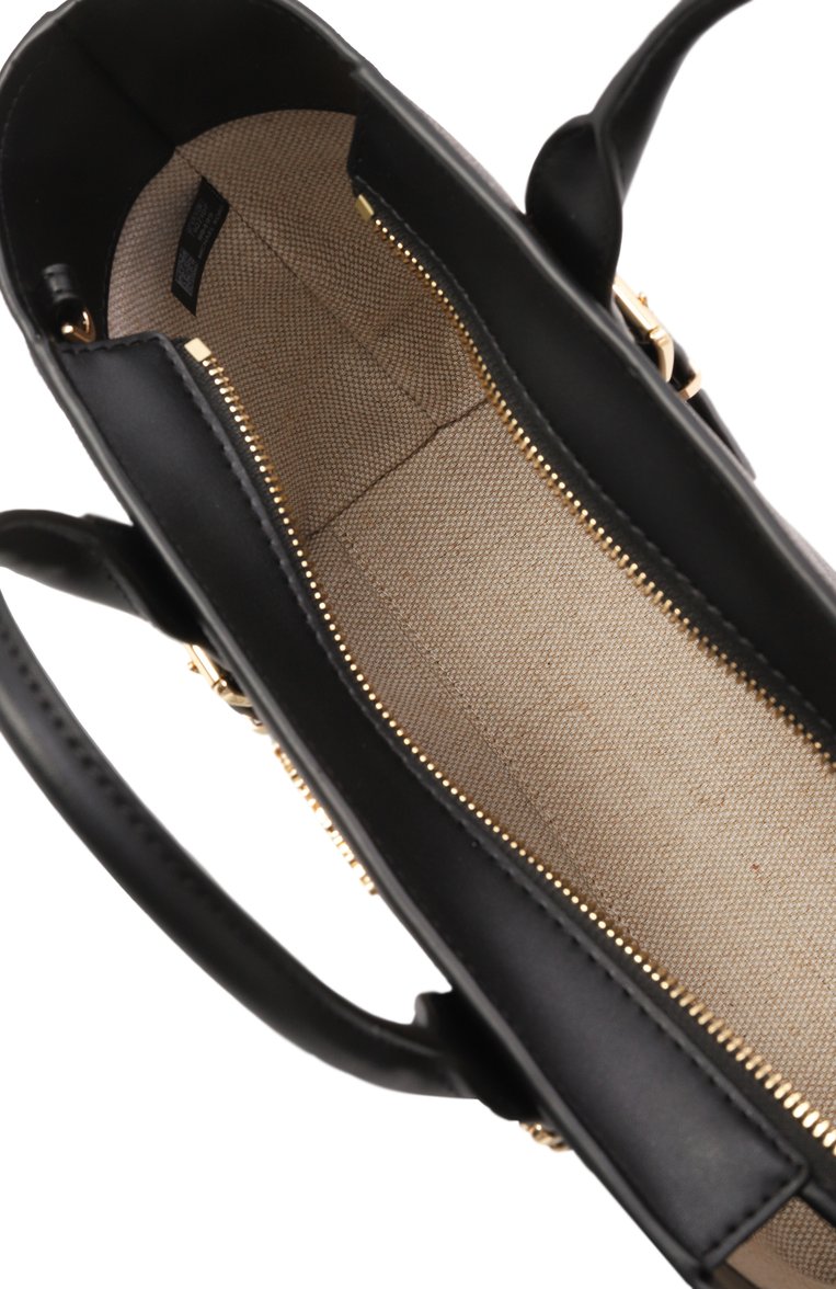 Женская сумка moore small MICHAEL MICHAEL KORS коричневого цвета, арт. 30R5G90S1B | Фото 5 (Ремень/цепочка: На ремешке; Размер: small; Материал: Экокожа, Канва)