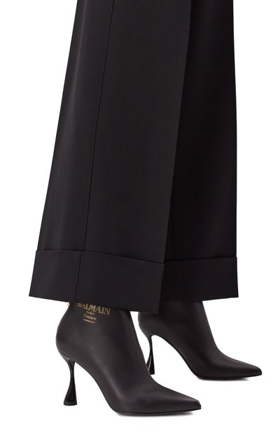 Кожаные ботильоны eden 95 BALMAIN, арт. EN1TE108/LTBC, фото 3