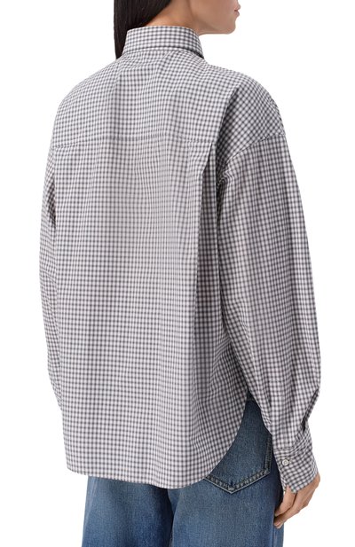 Хлопковая рубашка BRUNELLO CUCINELLI, арт. MP793NB206, фото 4