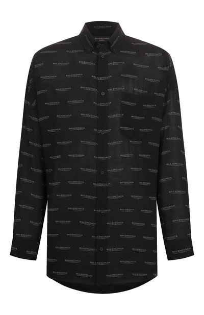 Мужская рубашка из вискозы BALENCIAGA, арт. 814121/TSLA1