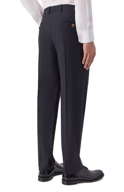 Шерстяные брюки DOLCE & GABBANA, арт. GW0NET/FU2Z8, фото 4