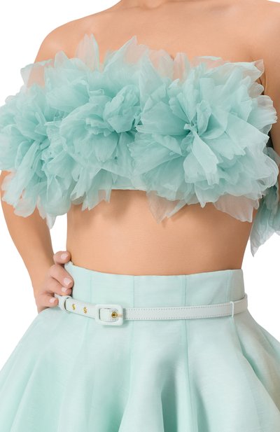 Топ из хлопка и шелка YVON, арт. 0 250112, фото 5