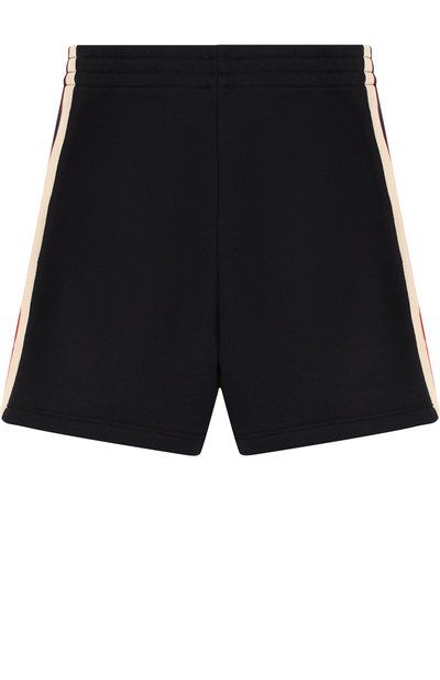 Хлопковые шорты с лампасами GUCCI, арт. 497951/X9L54, фото 2