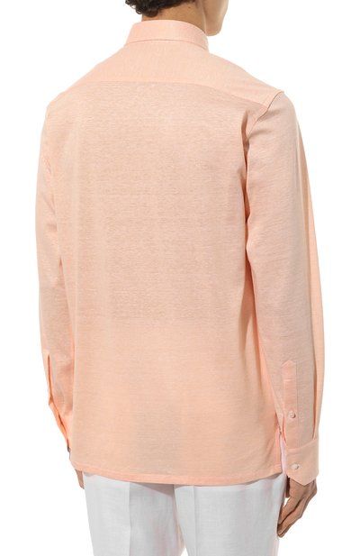 Рубашка из хлопка и льна STEFANO RICCI, арт. CJ006847/TE2301, фото 4