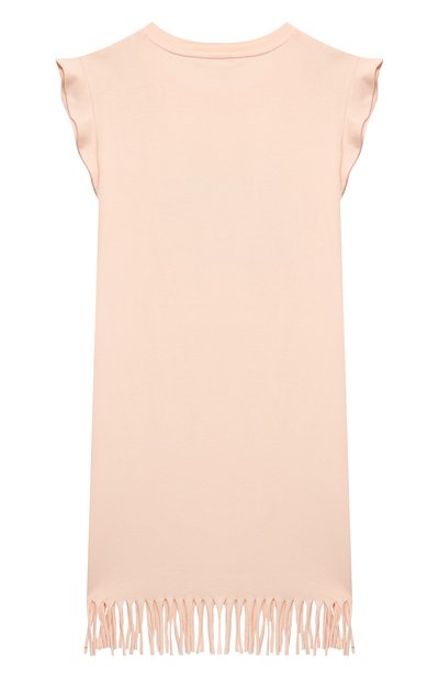 Хлопковое платье CHLOÉ светло-розового цвета по цене 9360 руб., арт. C12812, фото 2 Хлопковое платье CHLOÉ, арт. C12812, фото 2