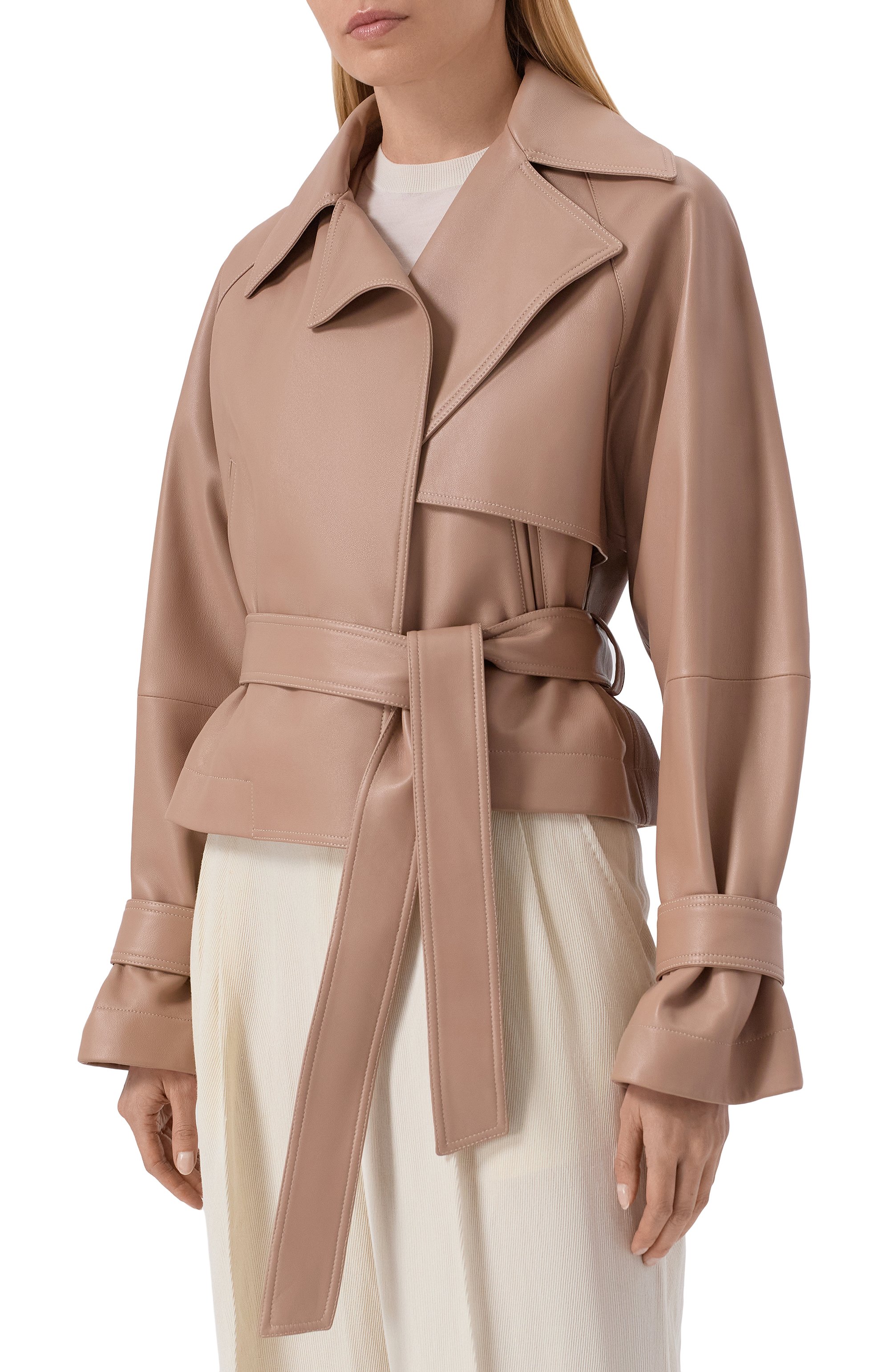 Кожаная куртка AGNONA, арт. PH1101E/U8106E, фото 3