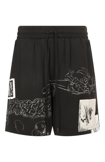 Мужские шорты из вискозы DOMREBEL, арт. M ASSEMBLAGE SH0RTS