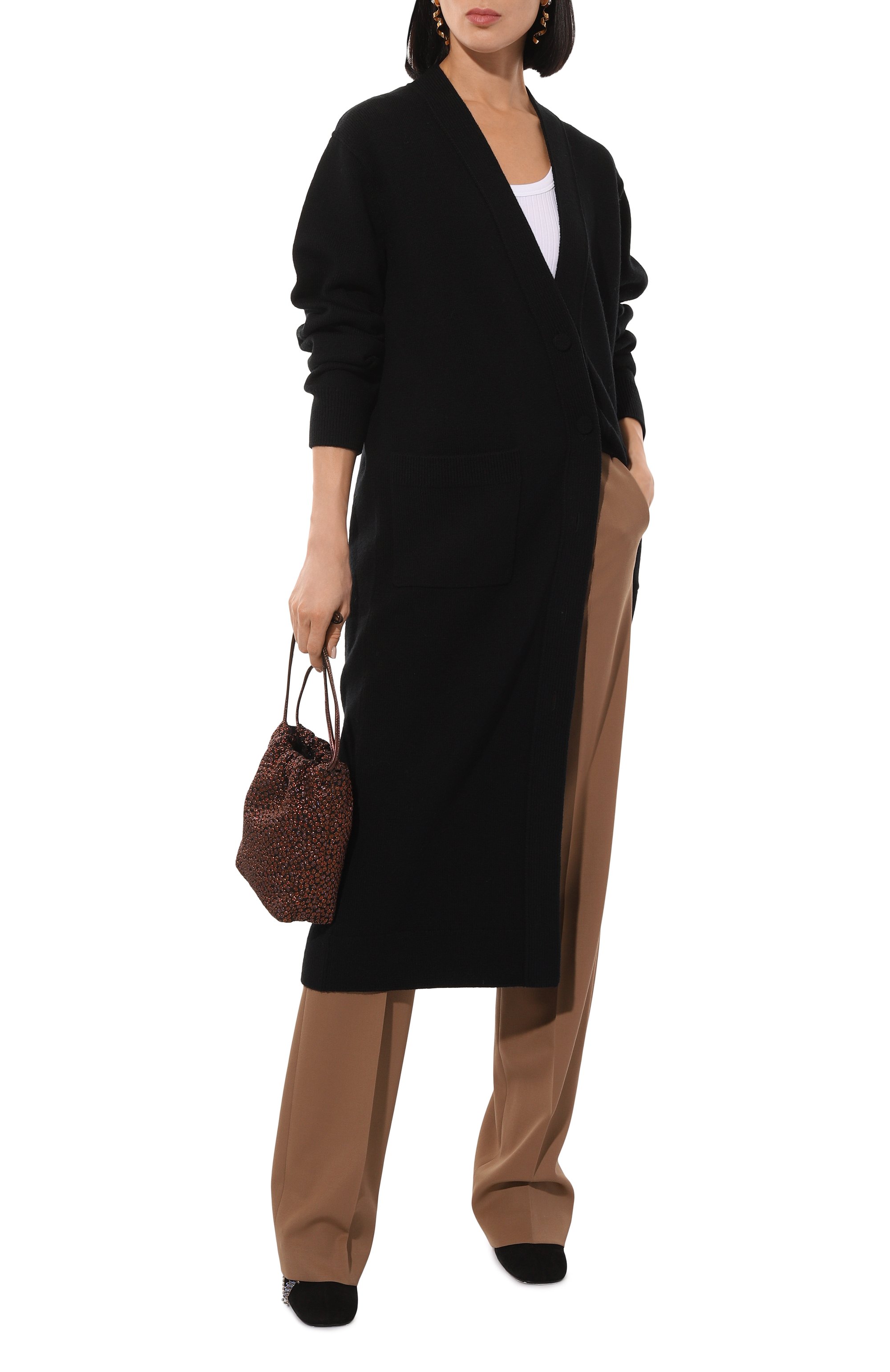 Шерстяной кардиган DRIES VAN NOTEN, арт. 242-011217-9706, фото 2