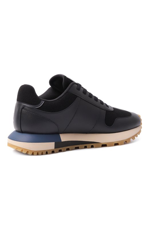 Кожаные кроссовки Emporio Armani EM002851/AF18013 Синий  EM002851/AF18013 Фото 5