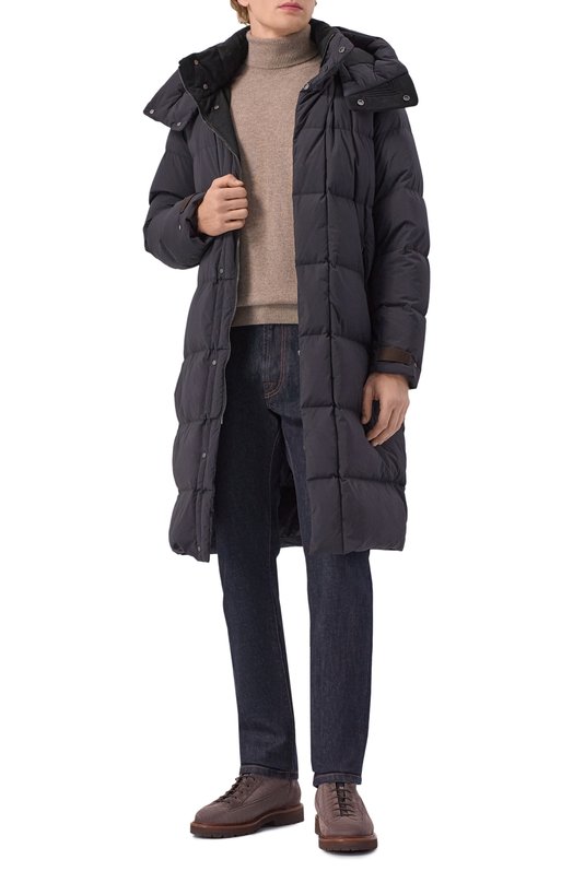 Пуховик Kiton UW2251V0440H07 Чёрный  UW2251V0440H07 Фото 2