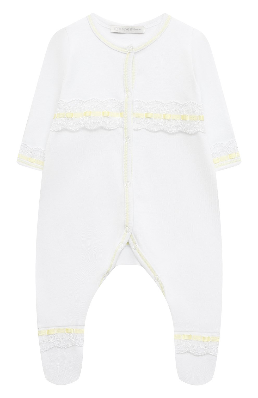 Шелковый комплект на выписку CHEPE белого цвета по цене 17000 руб., арт. 051971, фото 5 Шелковый комплект на выписку CHEPE, арт. 051971, фото 5