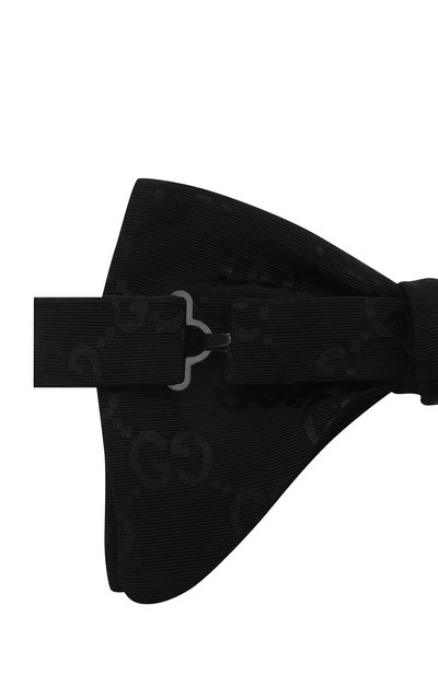 Галстук-бабочка из хлопка и вискозы GUCCI, арт. 674580/4GAB3, фото 3