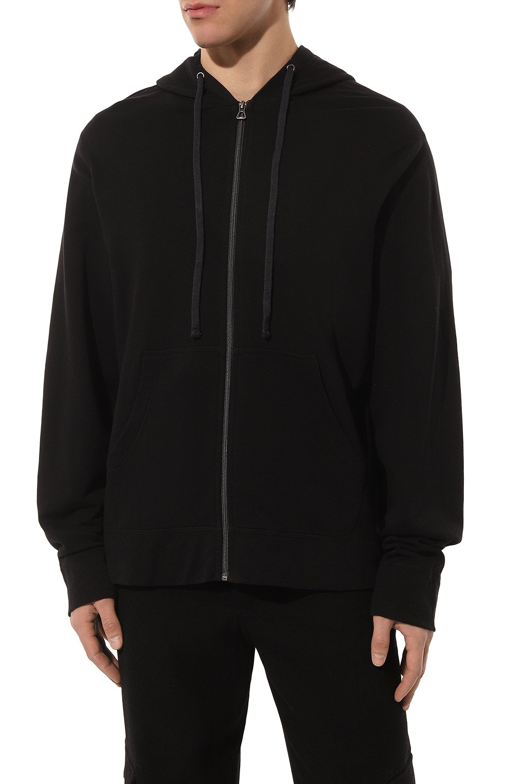 Хлопковая толстовка JAMES PERSE, арт. MXA2130/BLK, фото 3