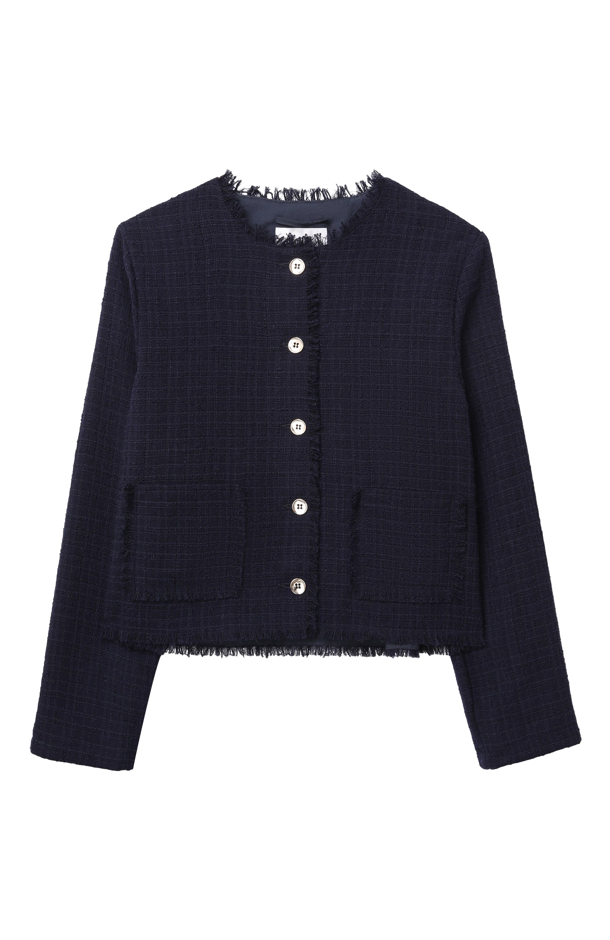 Твидовый жакет IL GUFO, арт. P25GR217C5052/10A-14A, фото 1