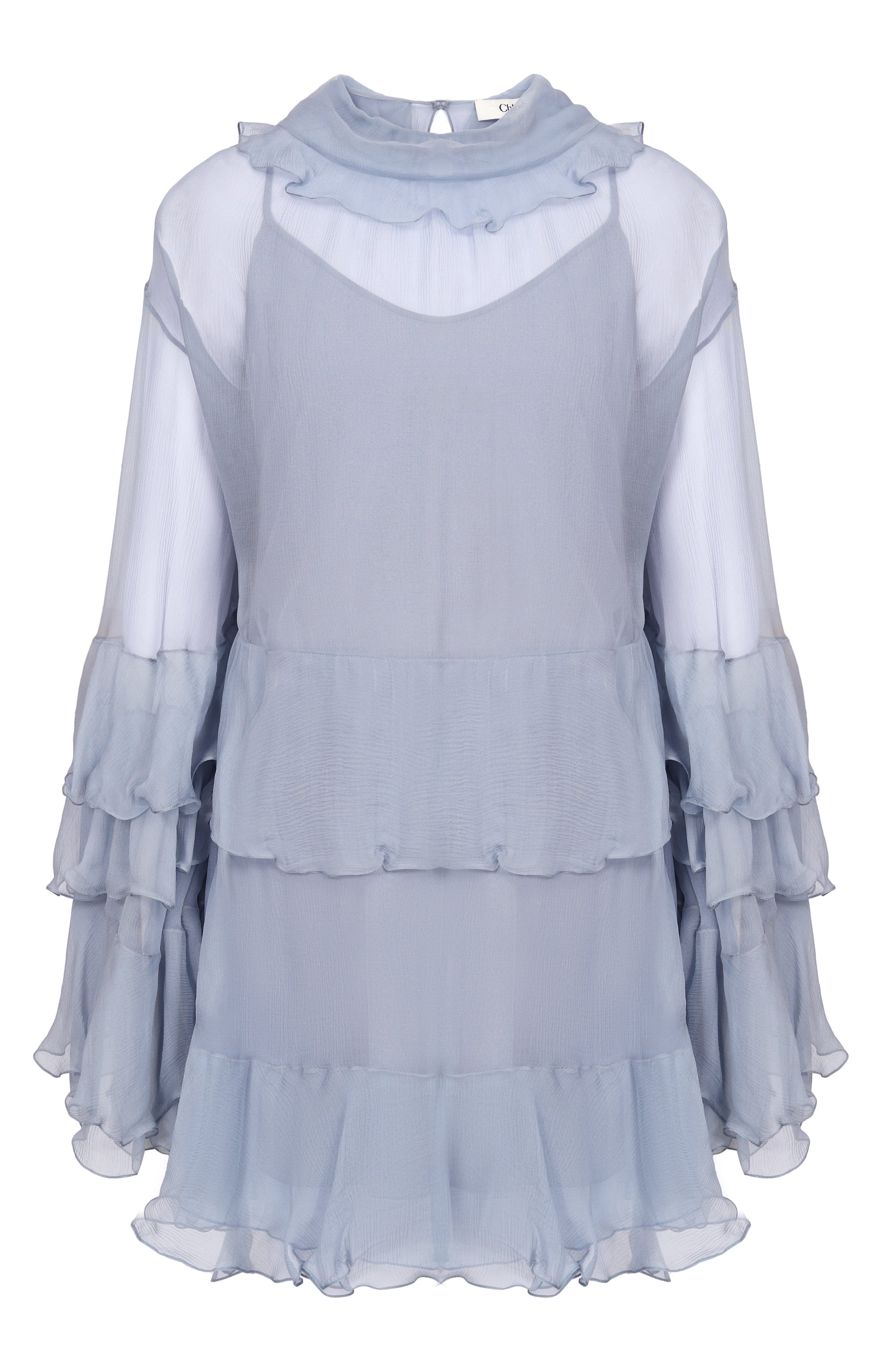 Шелковое платье CHLOÉ, арт. CH26SR052001, фото 1