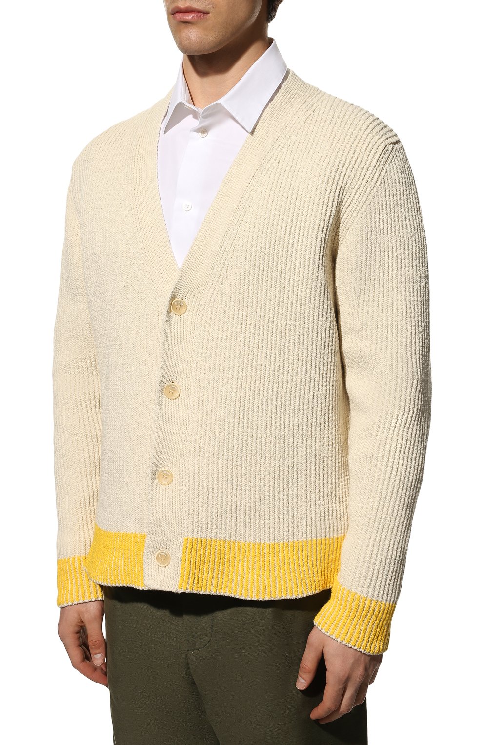 Хлопковый кардиган JACQUEMUS, арт. 225KN071-2068, фото 3