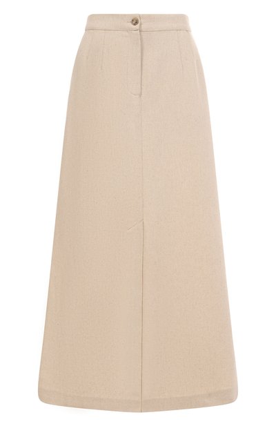 Женская юбка из хлопка и льна PERSONA BY MARINA RINALDI, арт. SUPERB0