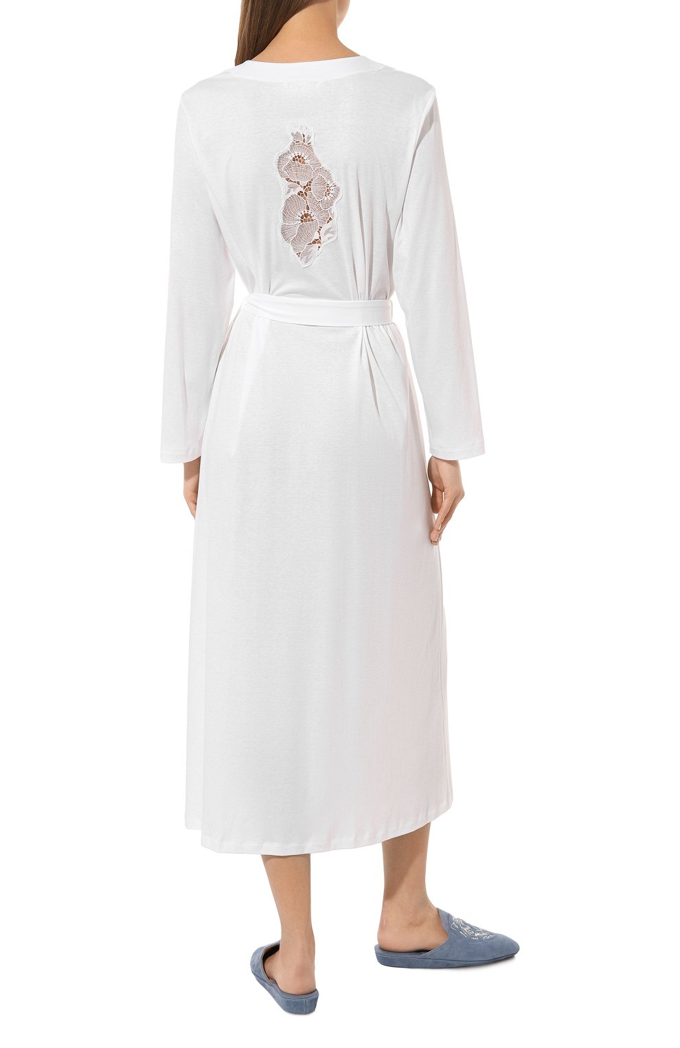 Хлопковый халат HANRO, арт. 076132., фото 4