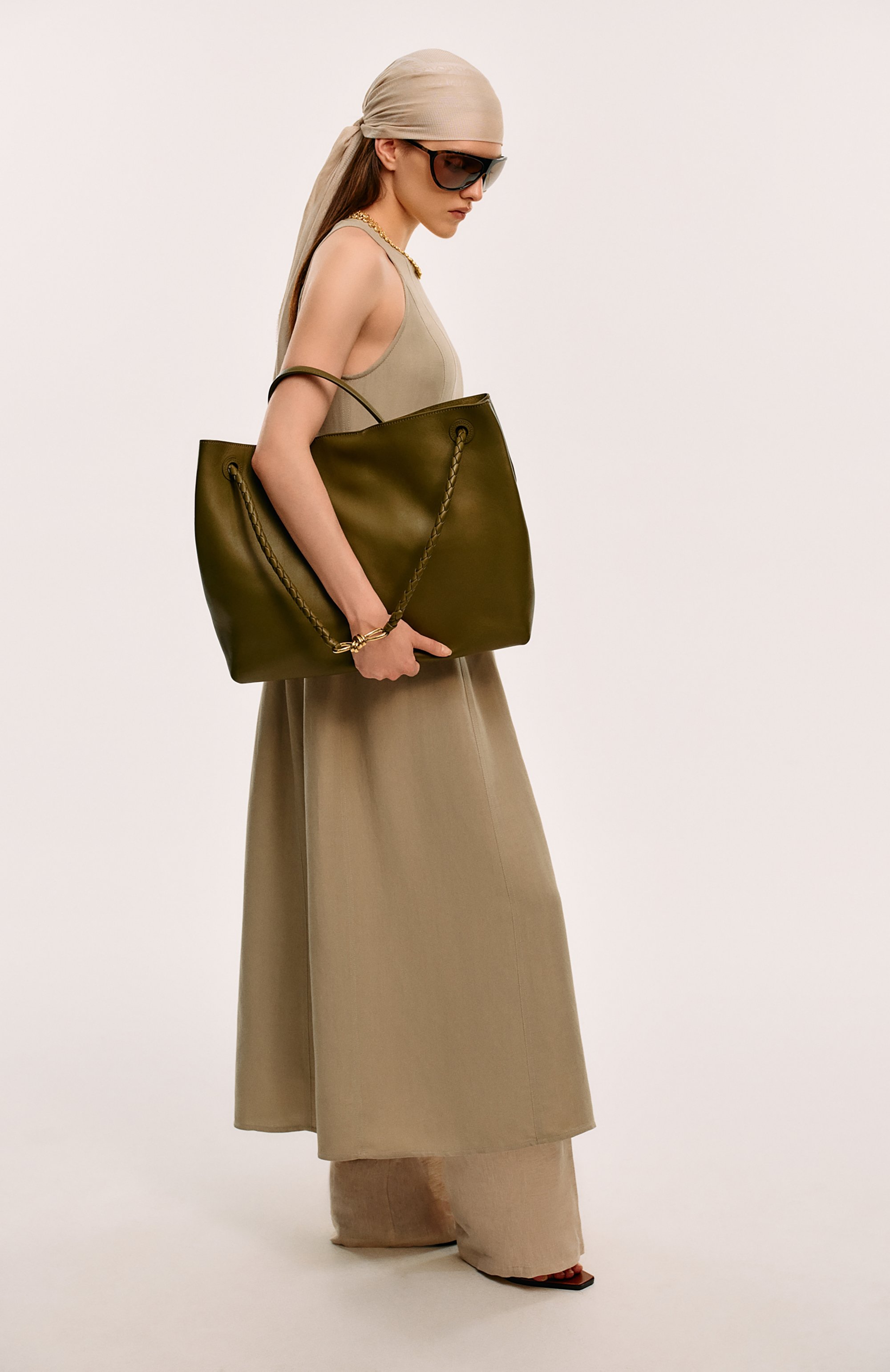 Платье из вискозы и льна BRUNELLO CUCINELLI, арт. MH126A5171, фото 7