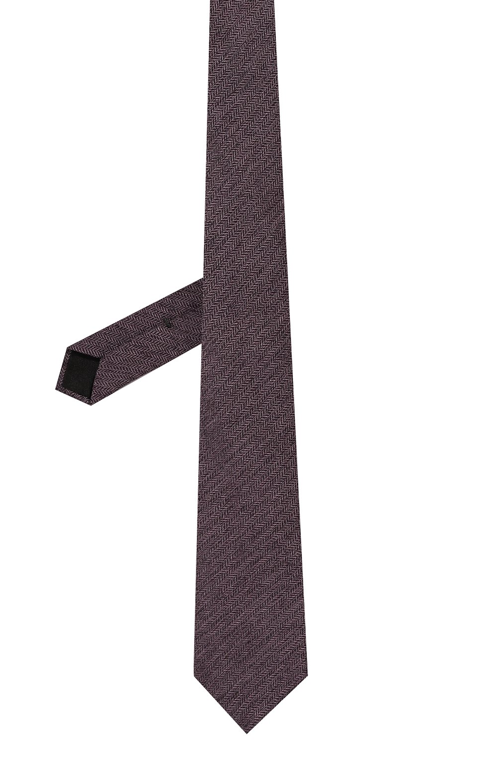Галстук из хлопка и шелка VAN LAACK фиолетового цвета по цене 12050 руб., арт. LER0Y/K04117, фото 3 Галстук из хлопка и шелка VAN LAACK, арт. LER0Y/K04117, фото 3