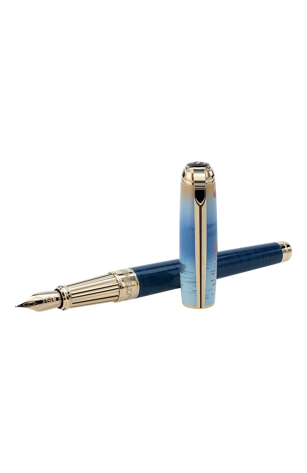 Перьевая ручка S.T. DUPONT бесцветного цвета по цене 286000 руб., арт. 410049L, фото 1 Перьевая ручка S.T. DUPONT, арт. 410049L, фото 1