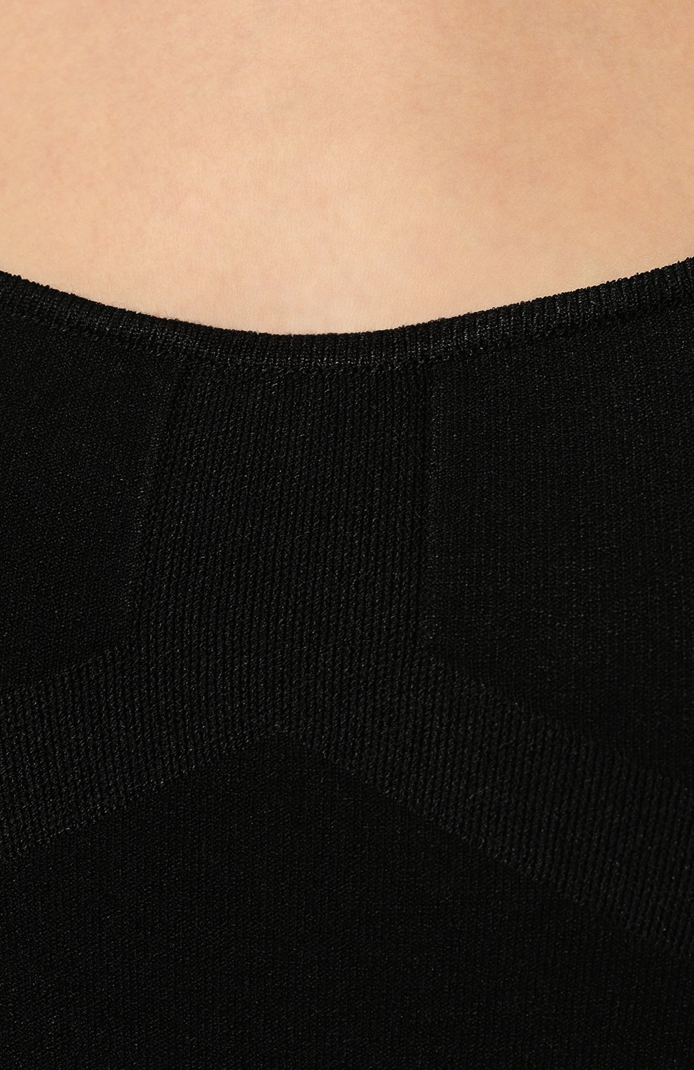 Боди из вискозы ULYANA SERGEENKO черного цвета по цене 66000 руб., арт. MGL015SS22Ornella (0445л), фото 5 Боди из вискозы ULYANA SERGEENKO, арт. MGL015SS22Ornella (0445л), фото 5