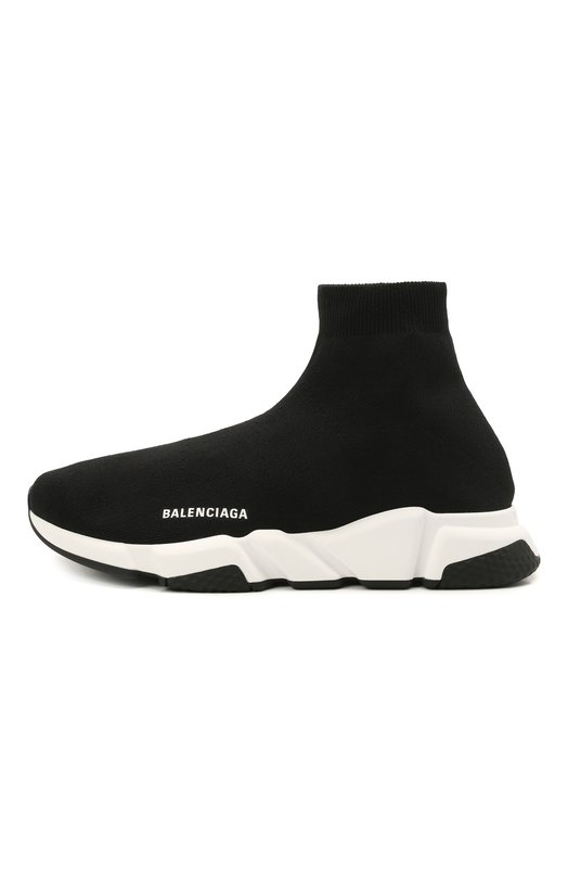 Текстильные кроссовки Speed 2.0 Balenciaga 645056/W2DBQ Чёрный  645056/W2DBQ Фото 3